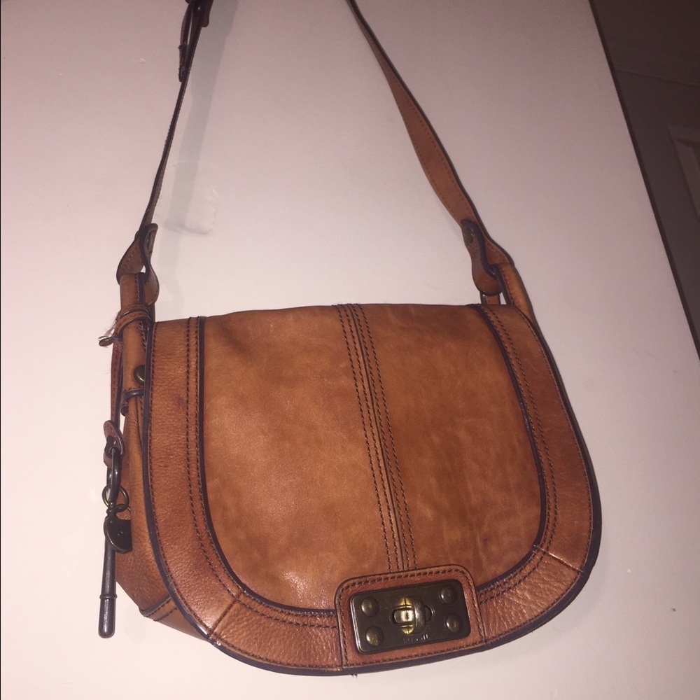 Leather Fossil Crossbody - Picture 2 of 4